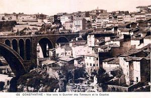 Constantine - Quartier des Tanneurs et le Coudiat